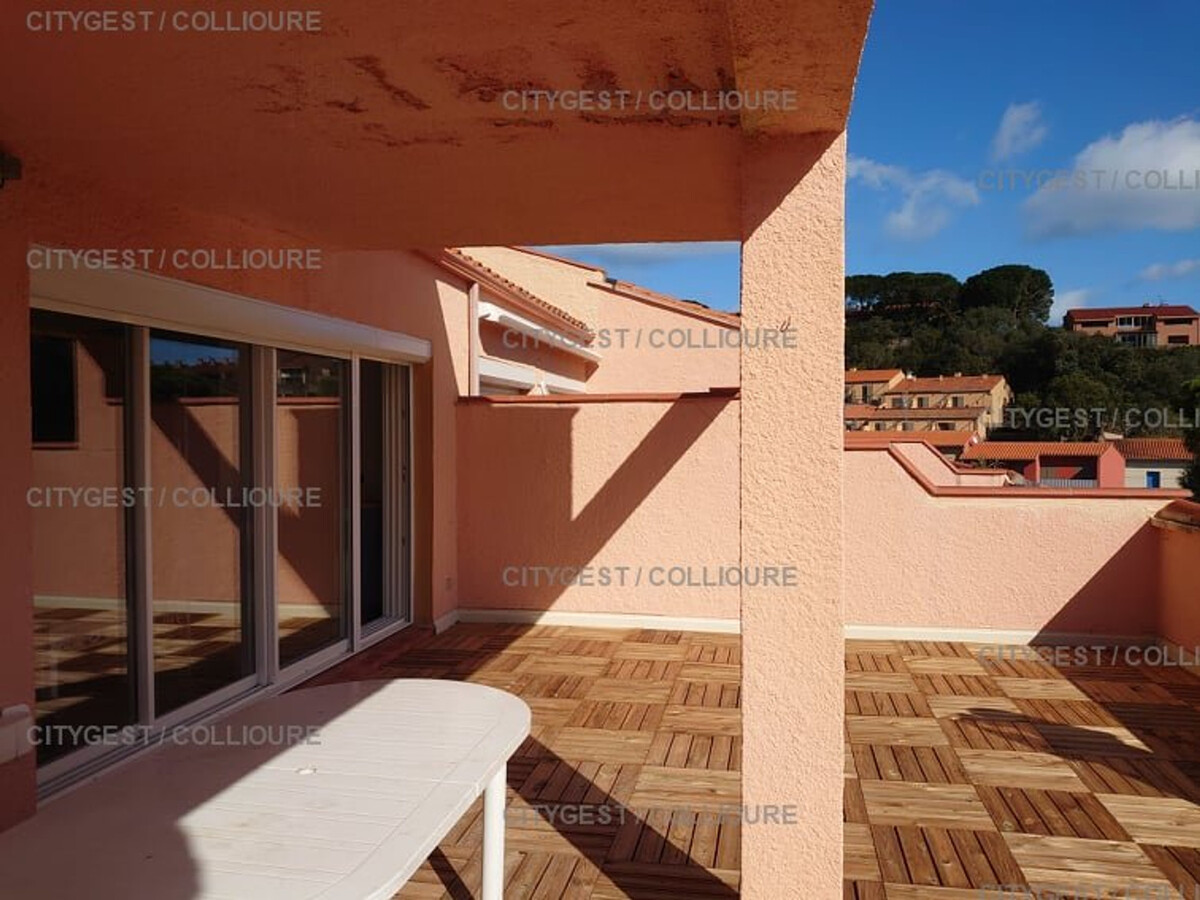 F2 Collioure, terrasse 45m² et garage privé - Photo 10