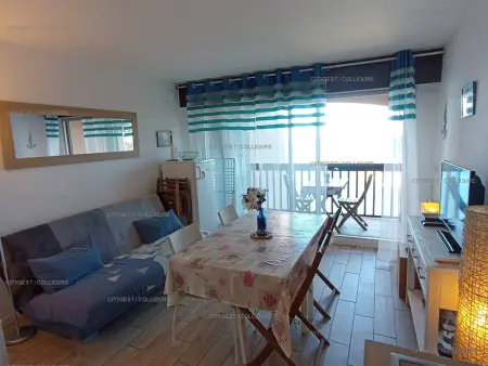 F2 rénové vue mer à 50m de la plage, Port-Vendres : photo 6