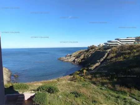 F2 rénové vue mer à 50m de la plage, Port-Vendres : photo 10