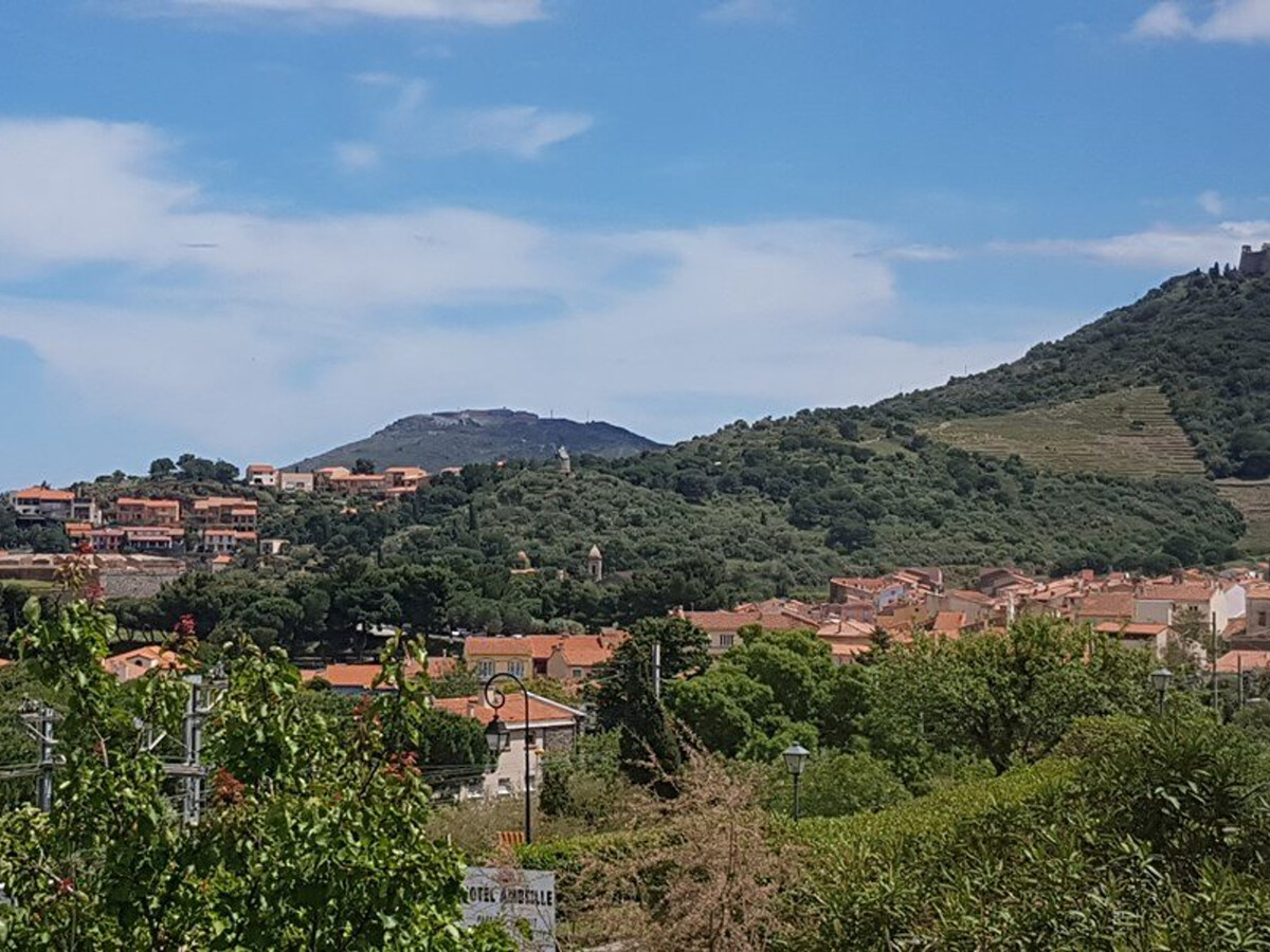 Studio rénové Collioure, vue baie et parking privé - Photo 8