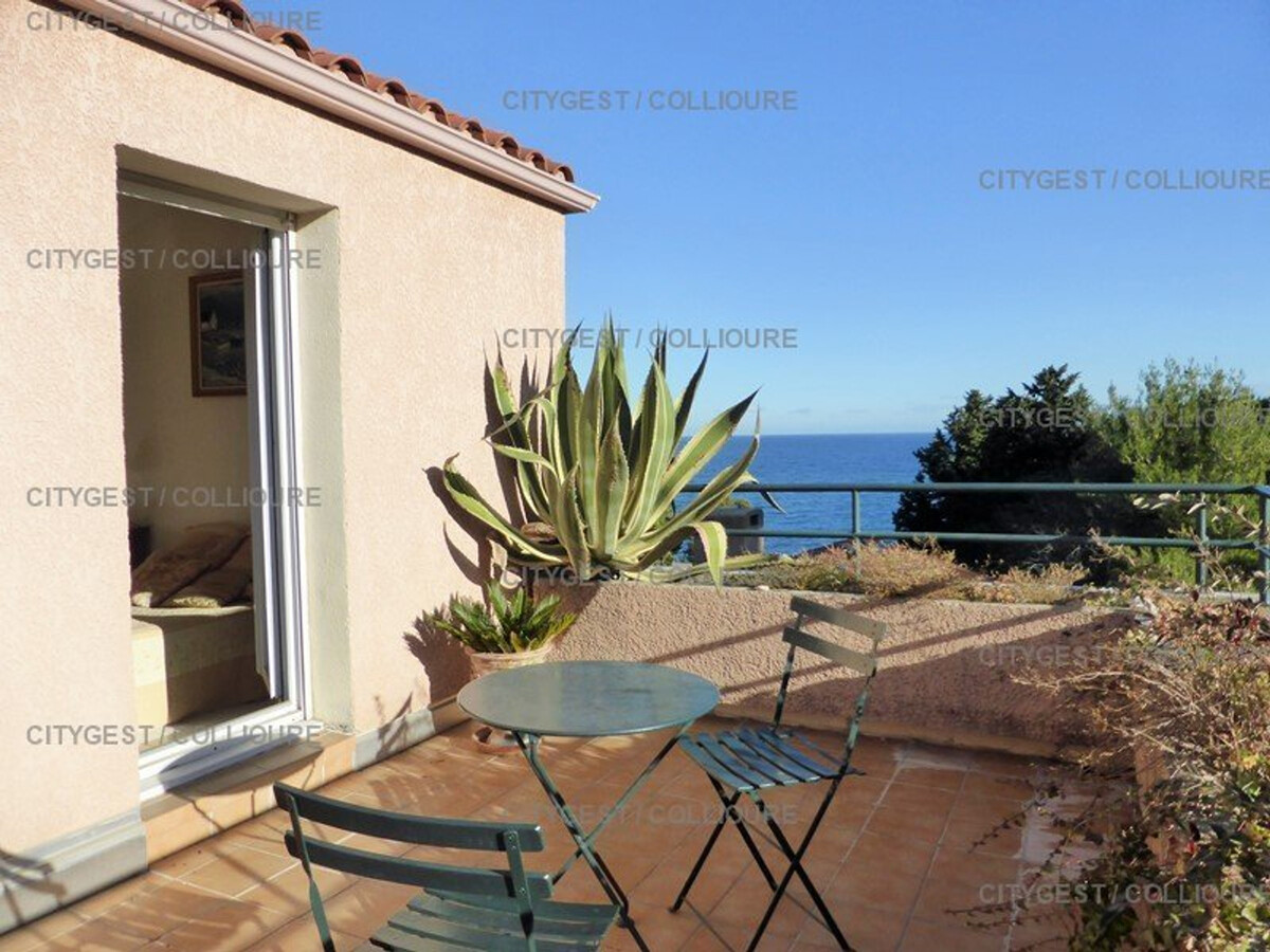 Duplex 4 pers. vue mer à Collioure, garage souterrain - Photo 1