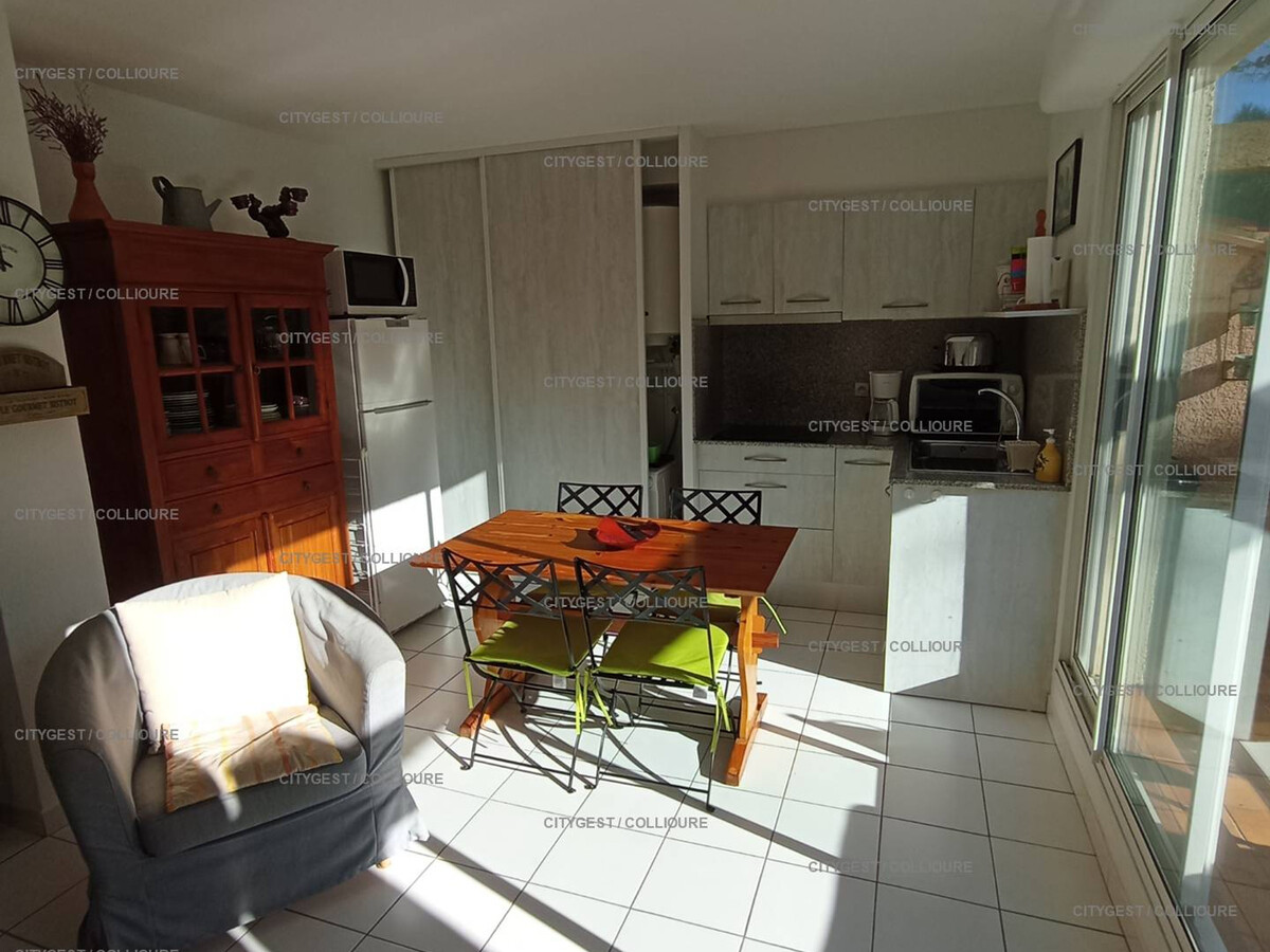 Duplex 4 pers. vue mer à Collioure, garage souterrain - Photo 12