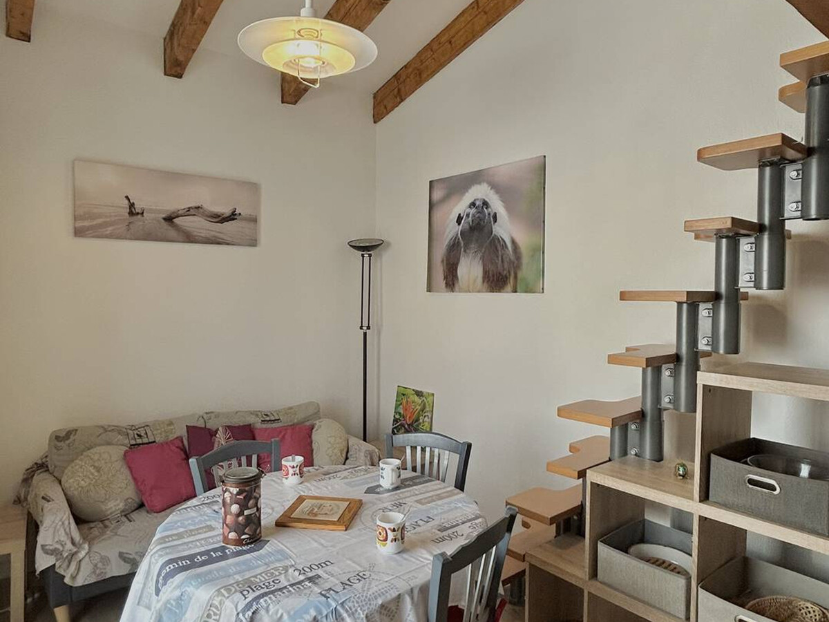 T2 mezzanine climatisé avec accès direct plage au Barcarès - Photo 4