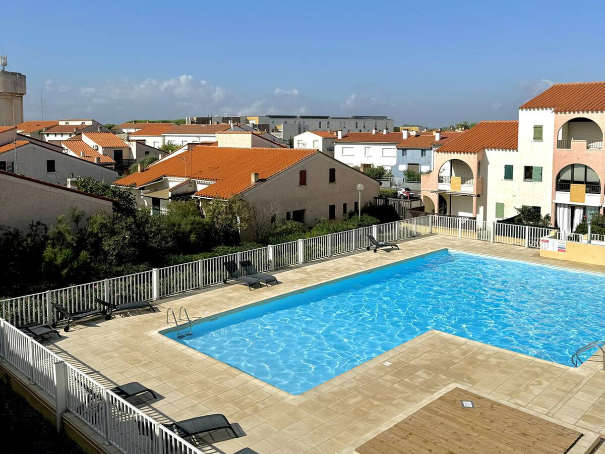 T2 mezzanine avec terrasse piscine au Barcarès - Photo 1