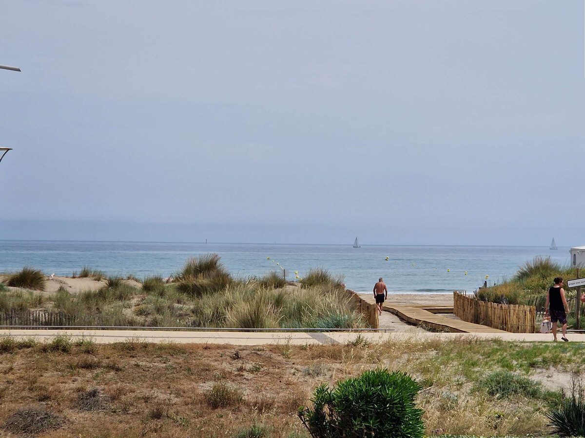 Appartement 5 pers. vue mer à Marseillan-Plage avec terrasse - Photo 1