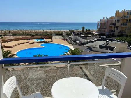 Location appartement à Le Barcarès, Appartement 2 pièces + cabine avec piscine et parking, 6 couchages, proche plage - Le Barcarès