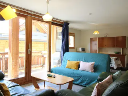 Appartement 54m² lumineux, balcon, cœur de Montgenèvre : photo 13