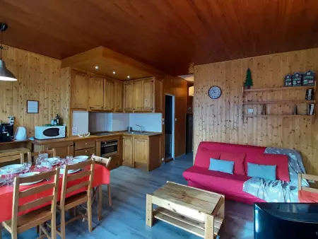 Location appartement à Montgenèvre, Appartement 3 pièces pour 6 au ski avec parking à Montgenèvre