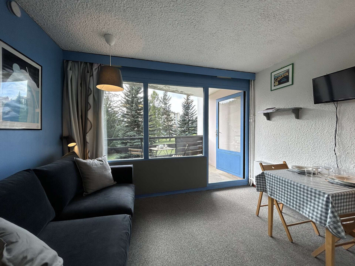 Studio 2 pers. à Montgenèvre, balcon ouest, parking - Photo 1