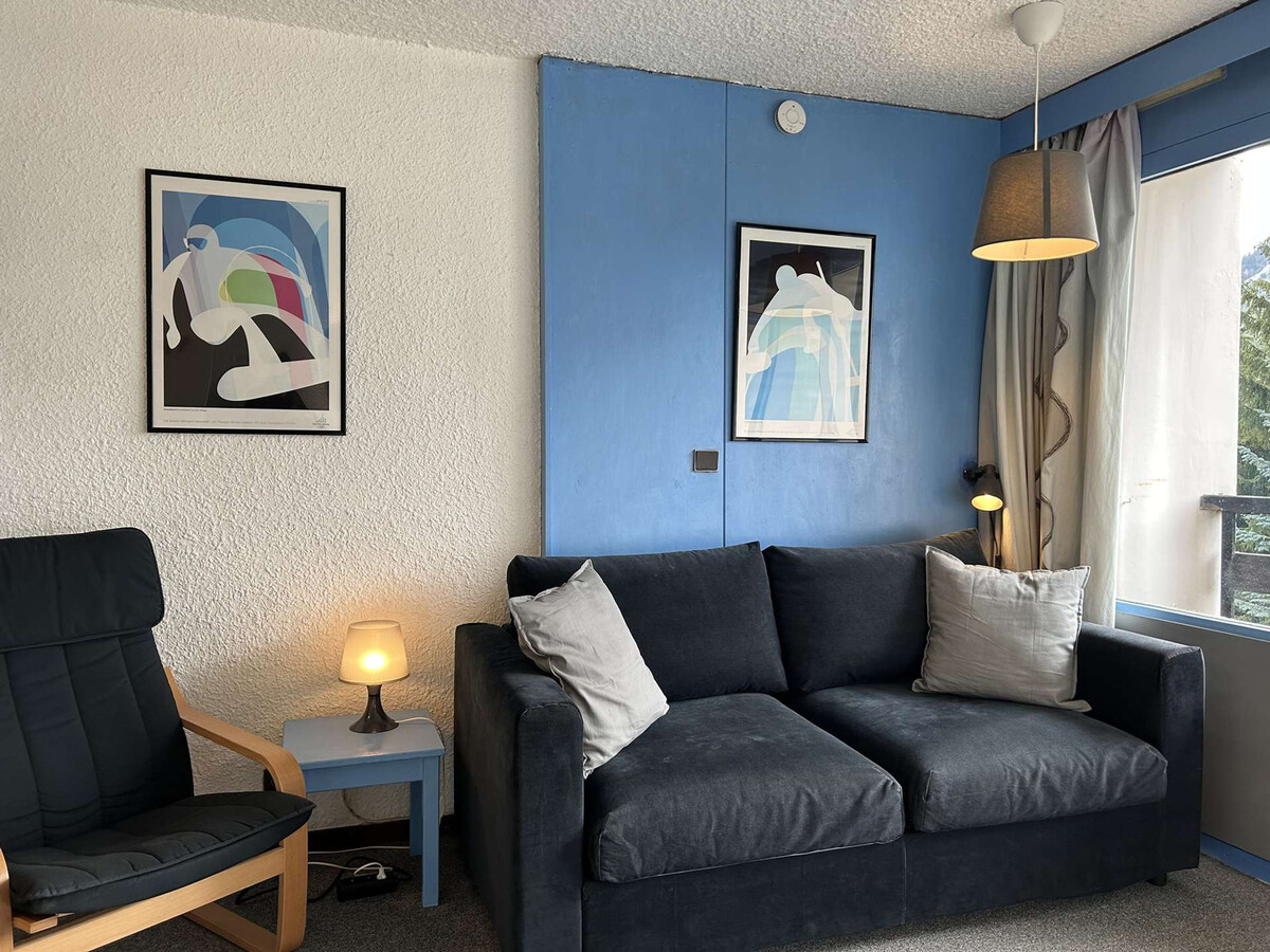 Studio 2 pers. à Montgenèvre, balcon ouest, parking - Photo 8