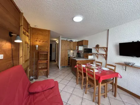 Location appartement à Montgenèvre, Studio modernisé PMR, balcon sud 4 pers - Montgenèvre