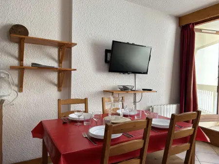 Studio 28 m² PMR balcon sud, vue pistes - Montgenèvre : photo 7