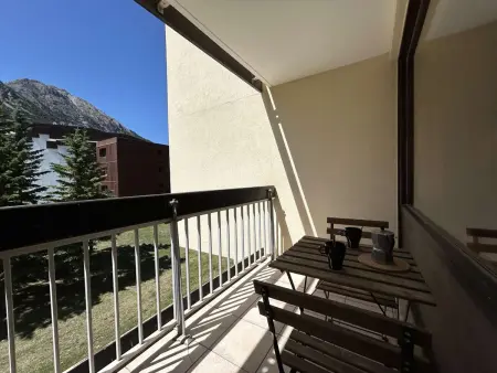 Studio 28 m² PMR balcon sud, vue pistes - Montgenèvre : photo 18