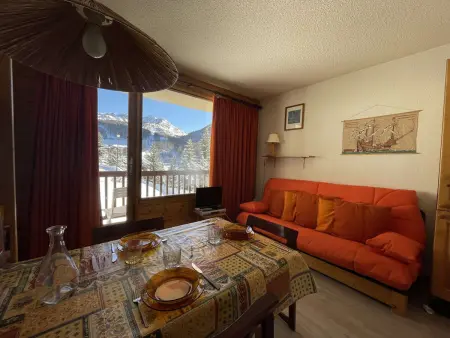 Location appartement à Montgenèvre, Studio avec balcon à Montgenèvre, animaux acceptés