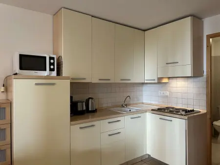 Studio 4 pers. Montgenèvre, 50m des pistes, parking : photo 2