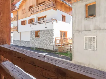 Studio 4 pers. Montgenèvre, 50m des pistes, parking : photo 9