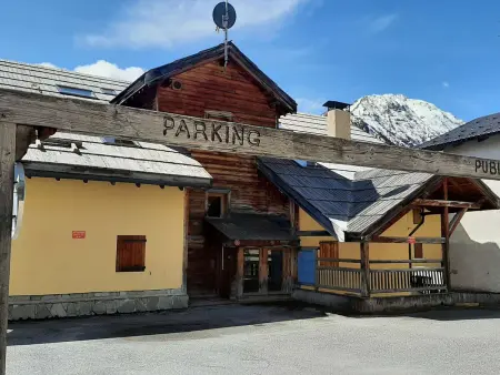 Studio 4 pers. Montgenèvre, 50m des pistes, parking : photo 11
