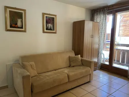 Studio 4 pers. Montgenèvre, 50m des pistes, parking : photo 13
