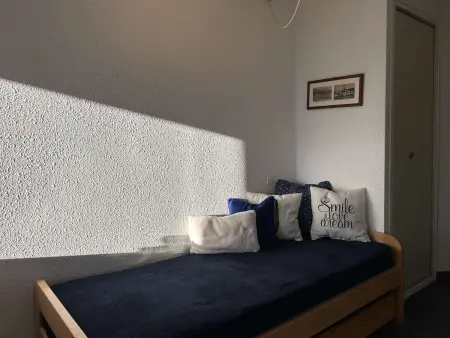 Studio 35 m² Montgenèvre, balcon vue pistes + parking : photo 11