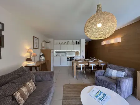 Location appartement à Montgenèvre, Bel appartement au cœur de Montgenèvre avec garage et 6 couchages