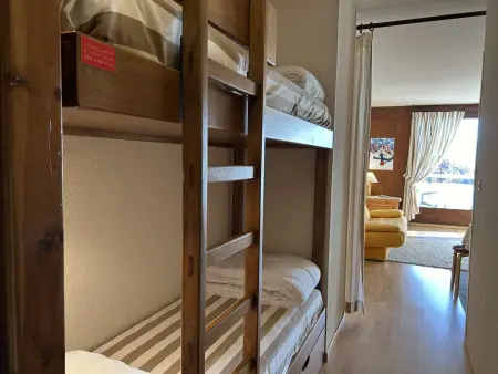 Studio 4 pers. Montgenèvre, balcon, pistes à 100m : photo 4