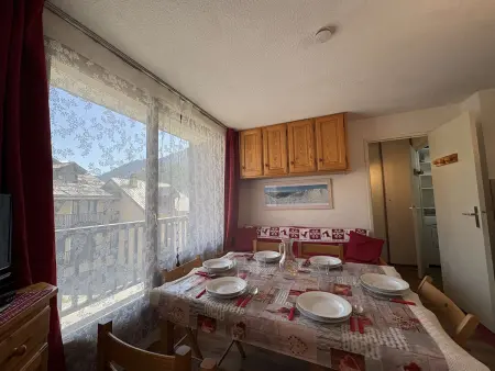 Appartement 3 pièces Montgenèvre, balcon vue sommets : photo 7