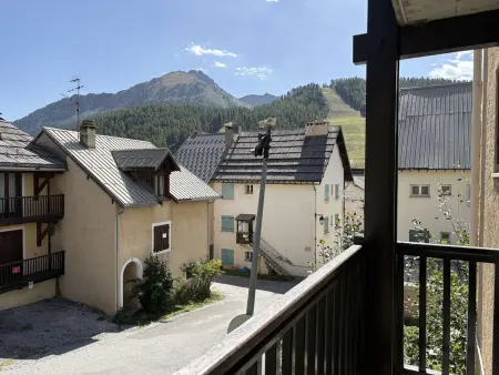 Appartement 3 pièces Montgenèvre, balcon vue sommets : photo 17