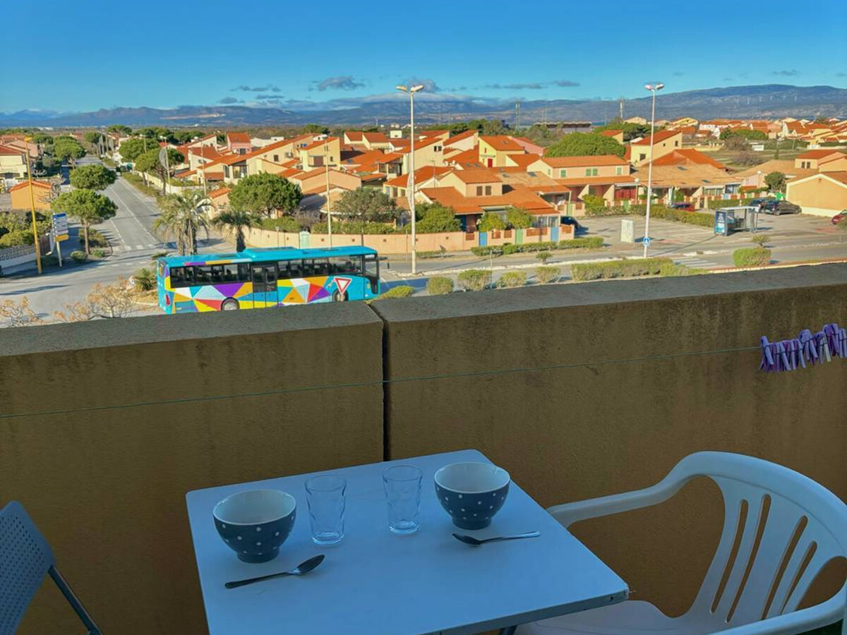 Studio plage Le Barcarès, balcon et parking privé - Photo 7