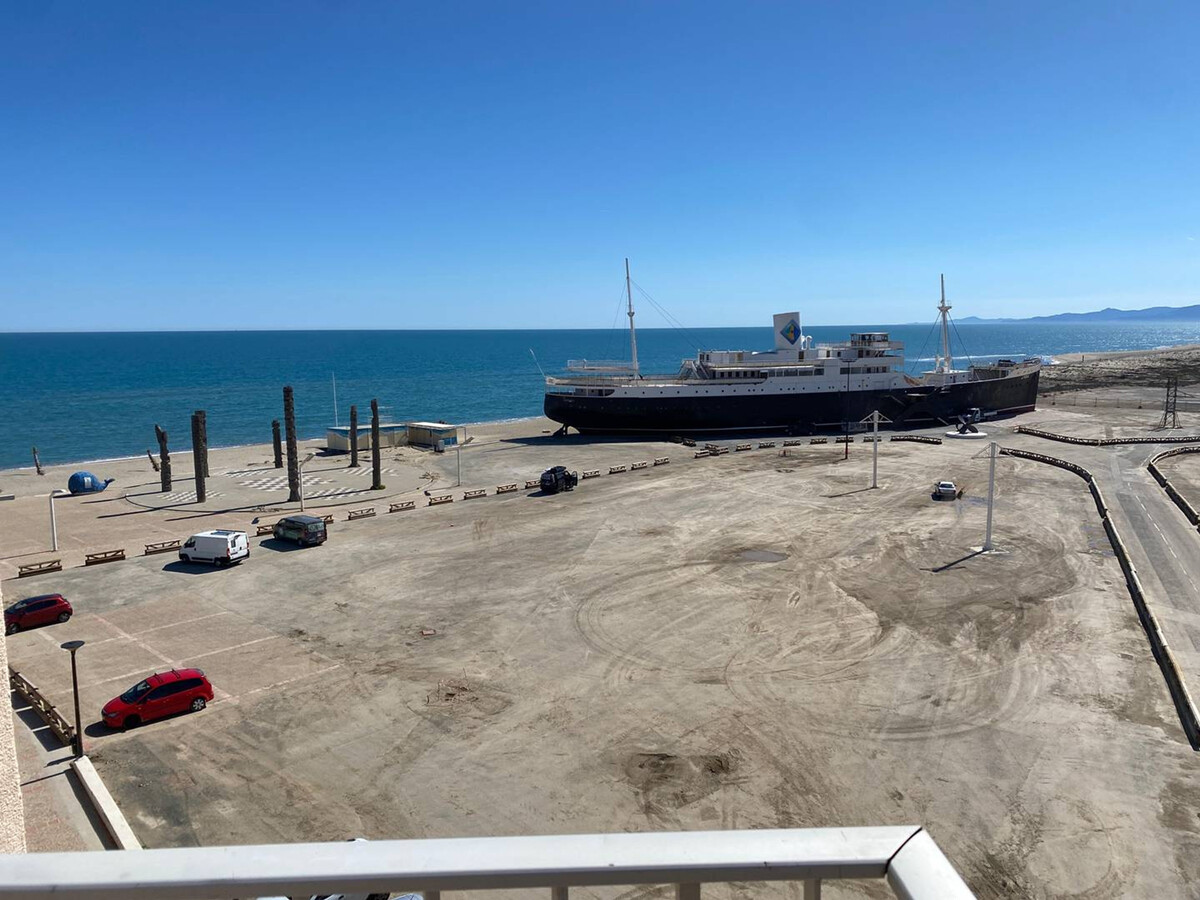 Studio 4 personnes vue mer au Barcarès, parking privé - Photo 1