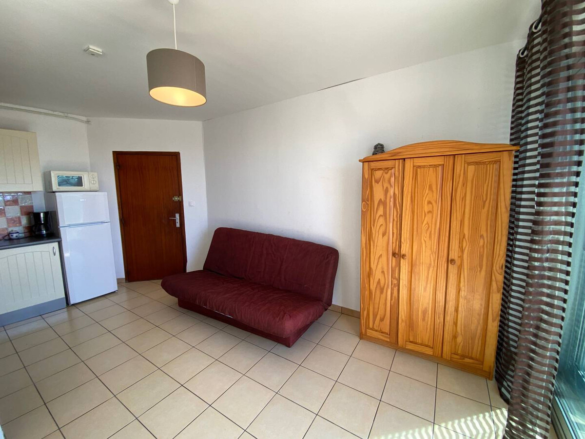 Studio 4 personnes vue mer au Barcarès, parking privé - Photo 3