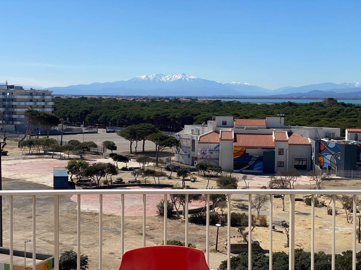 Studio 4 personnes vue mer au Barcarès, parking privé - Photo 7