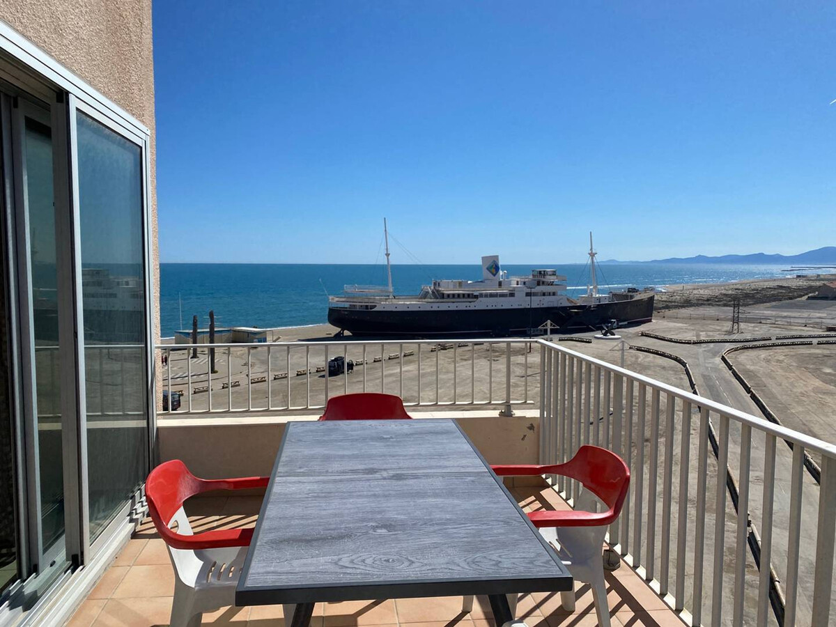 Studio 4 personnes vue mer au Barcarès, parking privé - Photo 8
