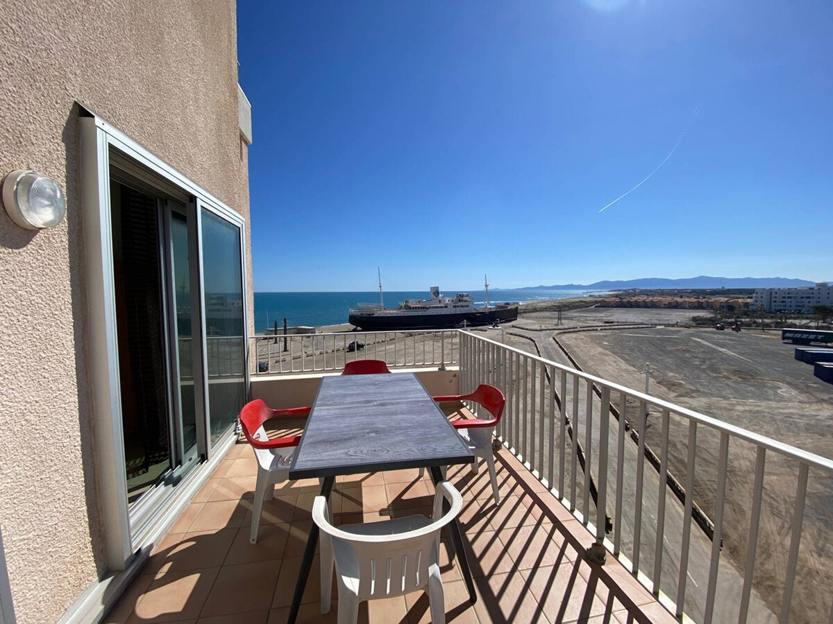 Studio 4 personnes vue mer au Barcarès, parking privé - Photo 10