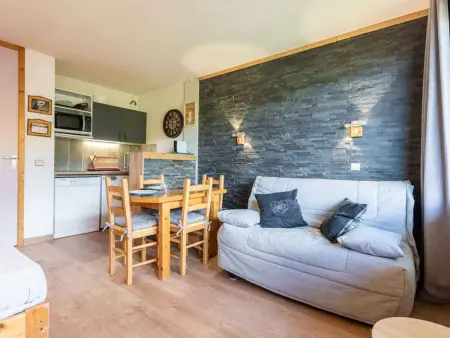 Studio 22 m² balcon sud-ouest, 4 pers à Valmorel : photo 3