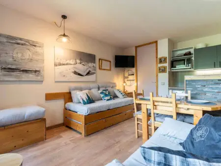 Studio 22 m² balcon sud-ouest, 4 pers à Valmorel : photo 4