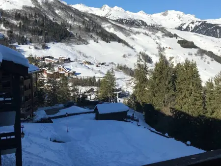 Studio 22 m² balcon sud-ouest, 4 pers à Valmorel : photo 8