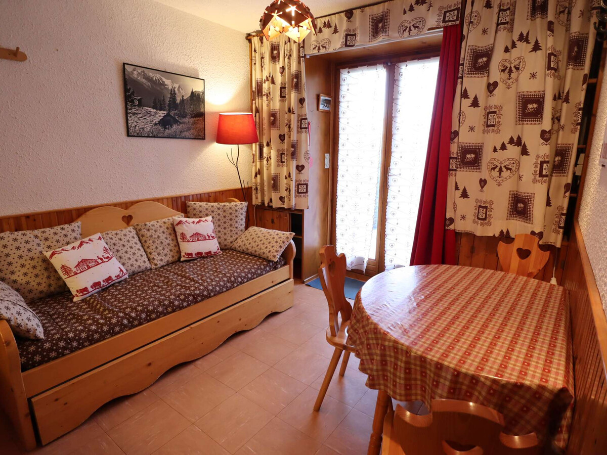 T2 cosy avec terrasse à Arêches, navette ski gratuite - Photo 1