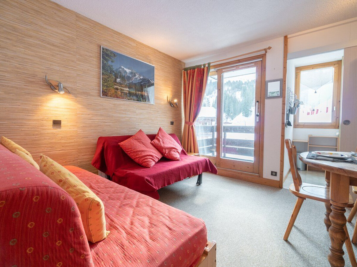 Appartement 4 pers. aux Avanchers, balcon vue pistes - Photo 6
