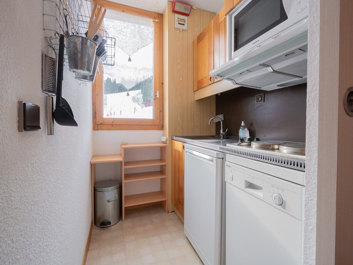 Appartement 4 pers. aux Avanchers, balcon vue pistes - Photo 7