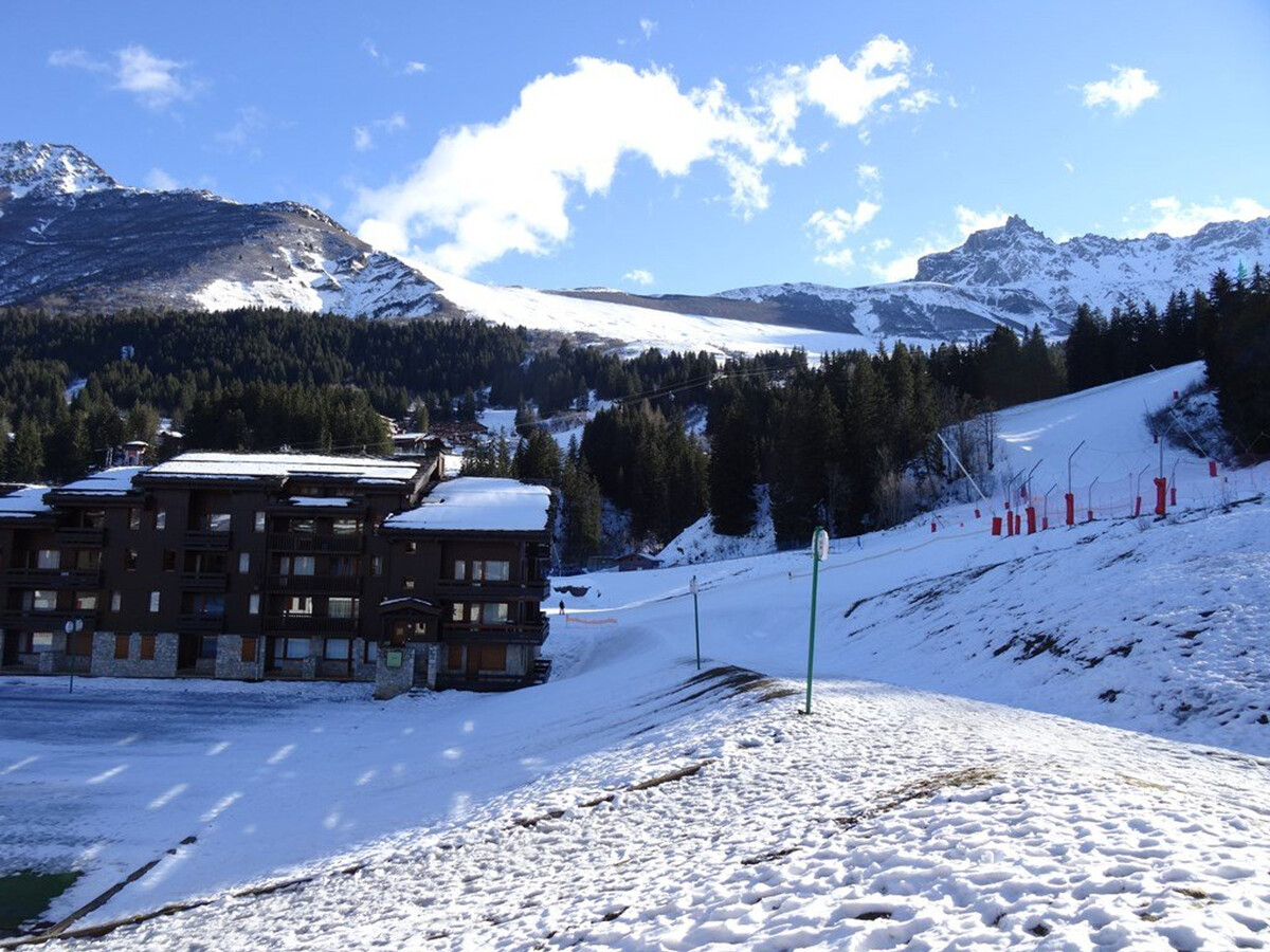 Appartement 4 pers. aux Avanchers, balcon vue pistes - Photo 11