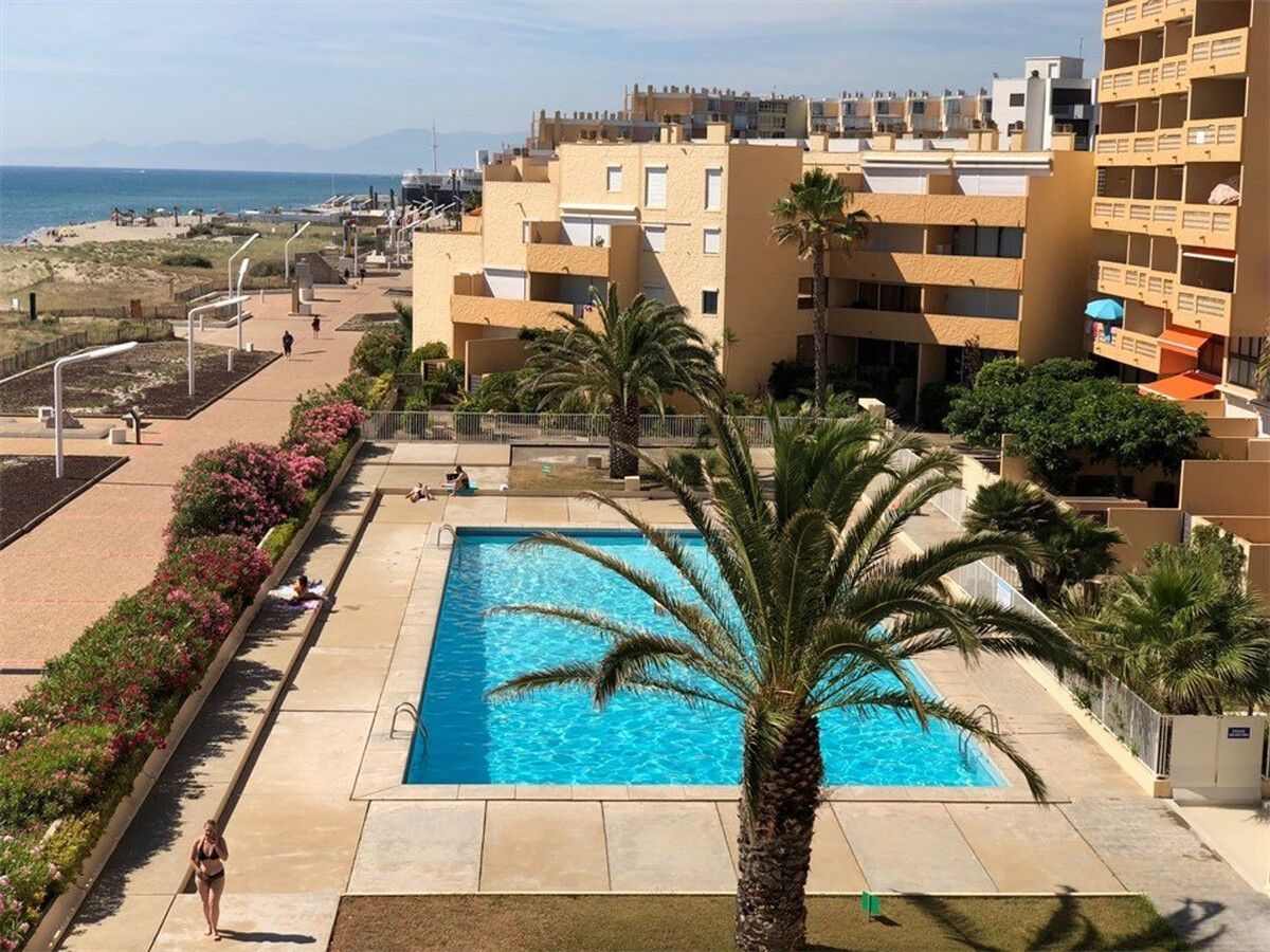 Grand T3 6 pers. au Barcarès : plage, piscine, commerces - Photo 1