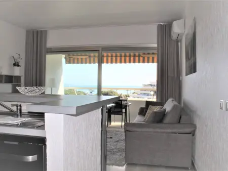 Appartement 4 pers. climatisé, vue mer à Villeneuve-Loubet Plage : photo 6