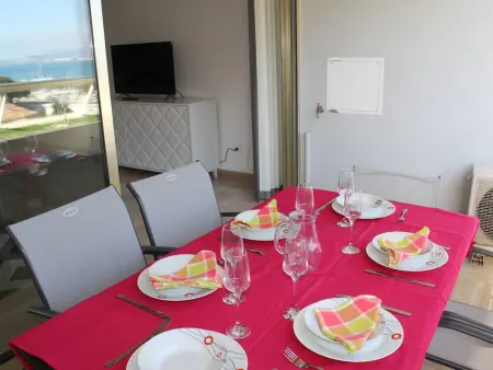 Appartement 2 pièces climatisé avec vue mer à Villeneuve-Loubet : photo 7