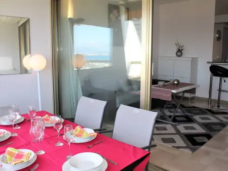 Appartement 2 pièces climatisé avec vue mer à Villeneuve-Loubet : photo 8