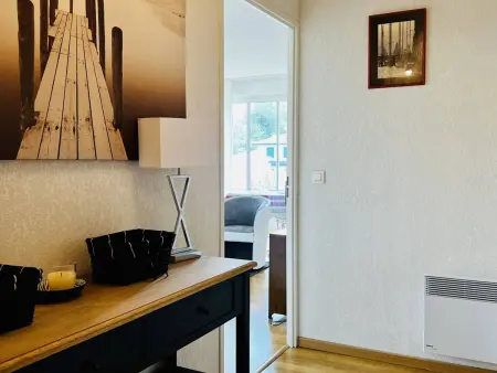 T2 Cambo-les-Bains, terrasse et parking privé : photo 9
