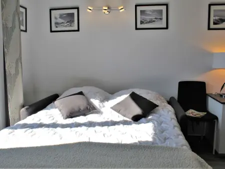 Studio rénové mezzanine 6 pers, balcon sud-est, Risoul : photo 7