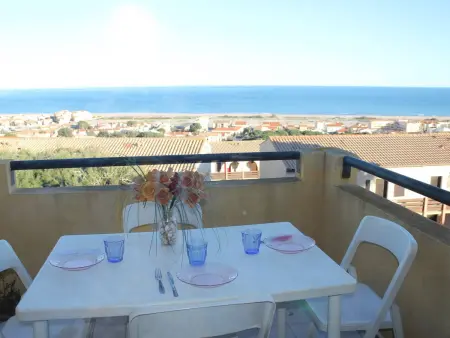 Location appartement à Fleury Saint Pierre la Mer, Appartement T2 - Mezzanine 5 couchages avec piscine et parking