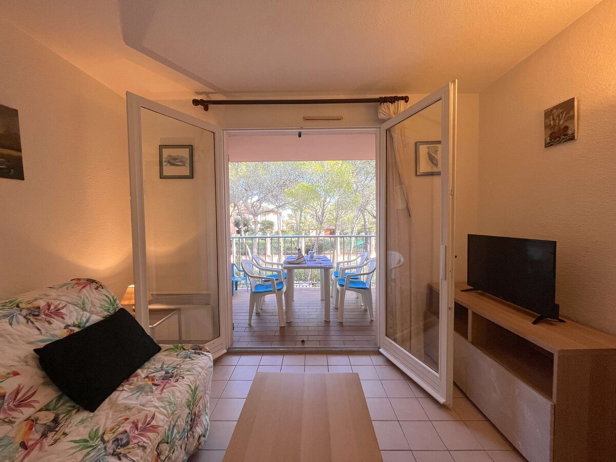 Studio cabine 4 pers. piscine, tennis et parking à Saint-Aygulf - Photo 5