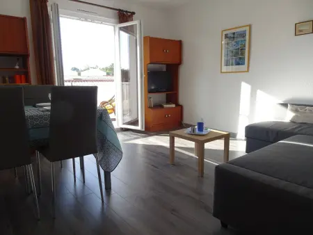 Location appartement à La Guérinière, Appartement 3 pièces avec balcon, à 300m de la plage, La Guérinière