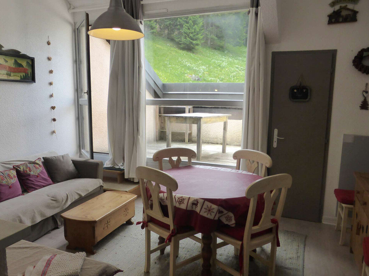 Duplex 37m² 6 pers, balcon sud, ski aux pieds - Photo 1